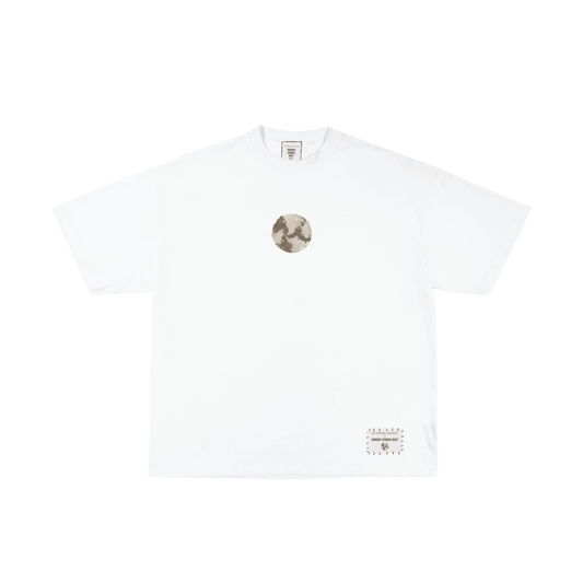NKB "Painted" Oversized White Tee